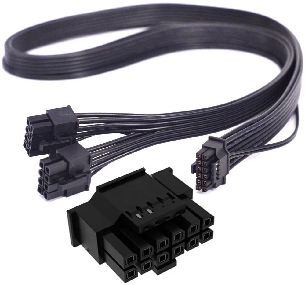 Dual 8Pin To 16Pin 12Vhpwr Cable - Для Thermaltake PF1 ARGB 850 Вт