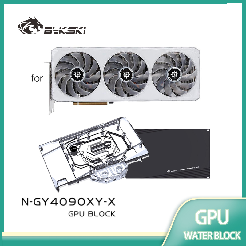 Rtx 4090 Water Block - Блок для видеокарты Bykski N-GY4090XY-X для