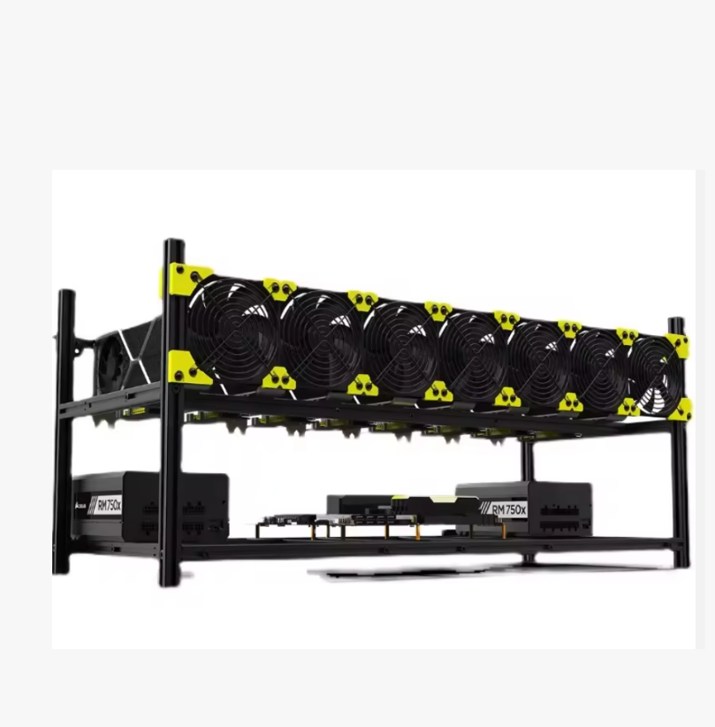 Алюминиевый штабелируемый корп – обзор и цена Gpu Mining Rig Frame 8 Gpu