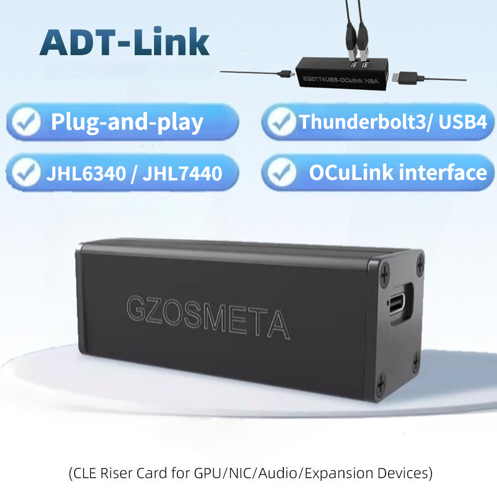 T3 / T4 OCuLink Thunderbolt 4  – обзор и цена Gpu External Dock Egpu Thunderbolt 4