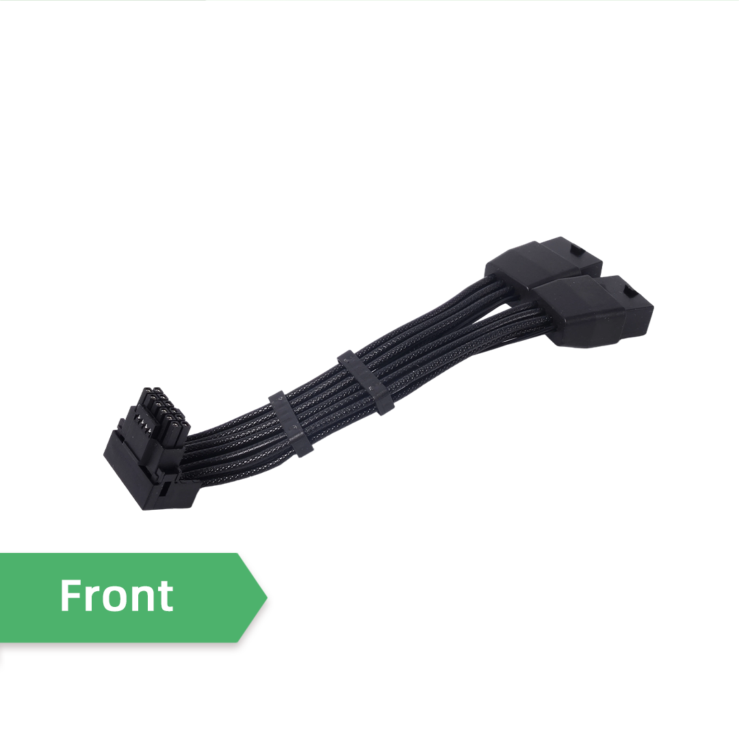 Адаптер-переходник Interface U – обзор и цена Dual 8Pin To 16Pin 12Vhpwr Cable