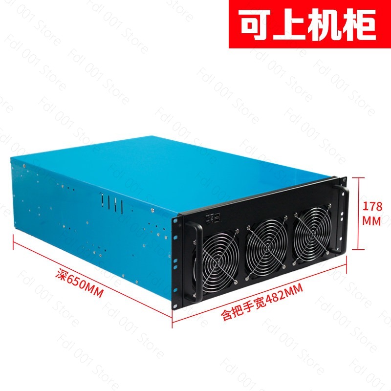 Корпус для 4U-многокартовых си – обзор и цена Server Gpu Chassis 4U