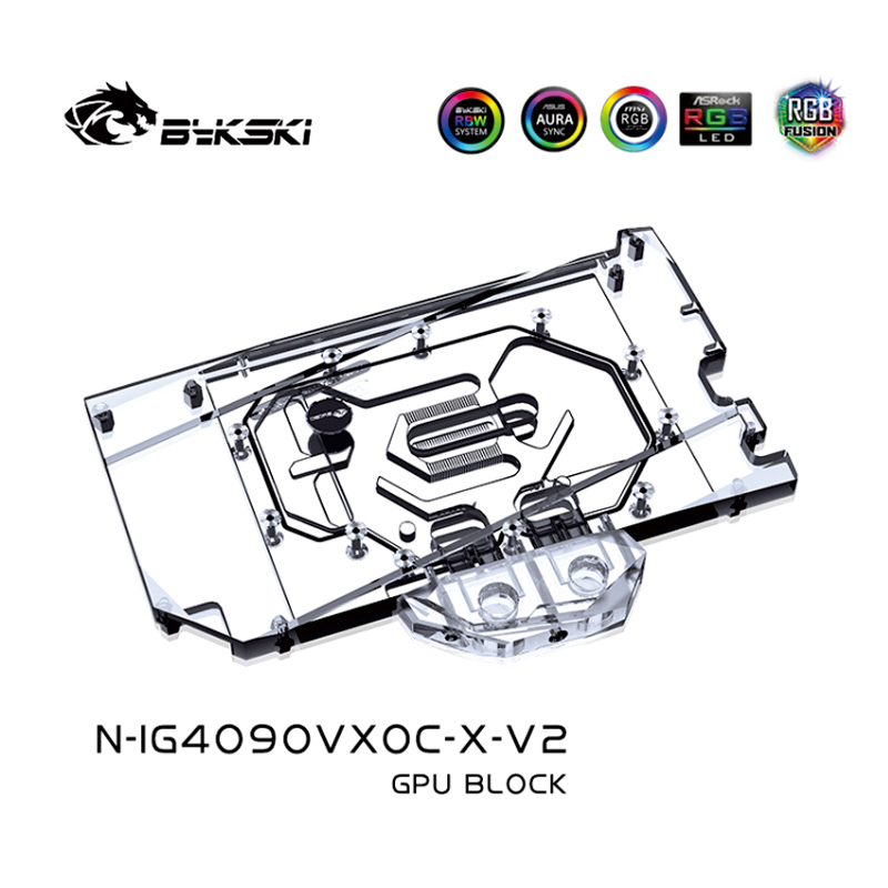 Bykski N-IG4090VXOC-X-V2 Водян – обзор и цена Rtx 4090 Water Block